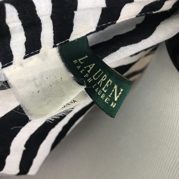 Ralph Lauren Zebra Tunic Top Dress Coverup - Picture 6 of 7